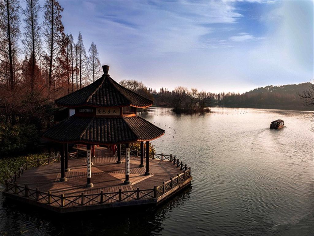 Yurong West Lake Cottage Resort Hotel Hangzhou Exterior foto